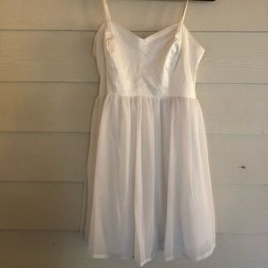 White Walter Baker Dress Size Medium